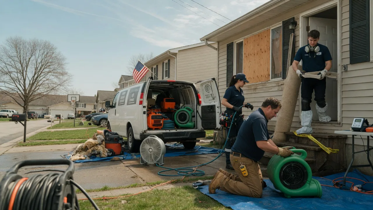 Water Damage Restoration in Bradley, ME near me